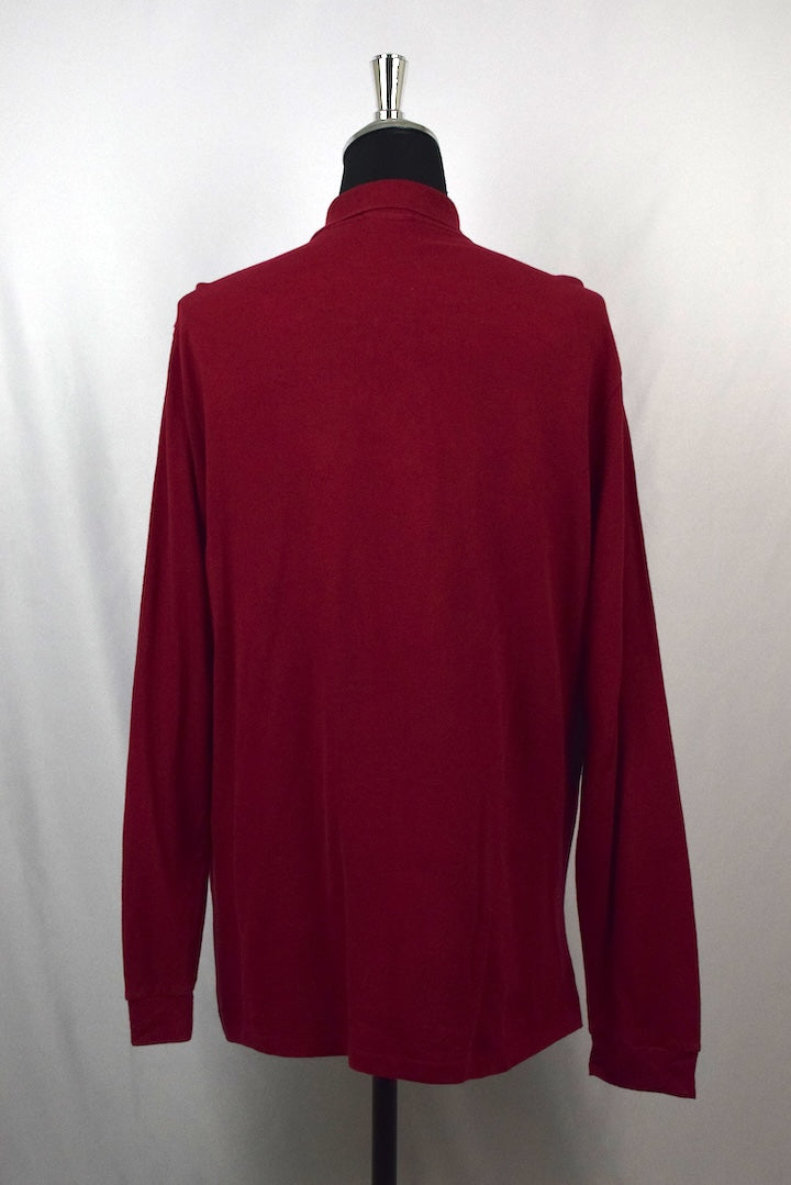 Lacoste Brand Long Sleeved Polo Shirt