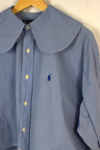 Reworked Cropped Ralph Lauren Brand Top