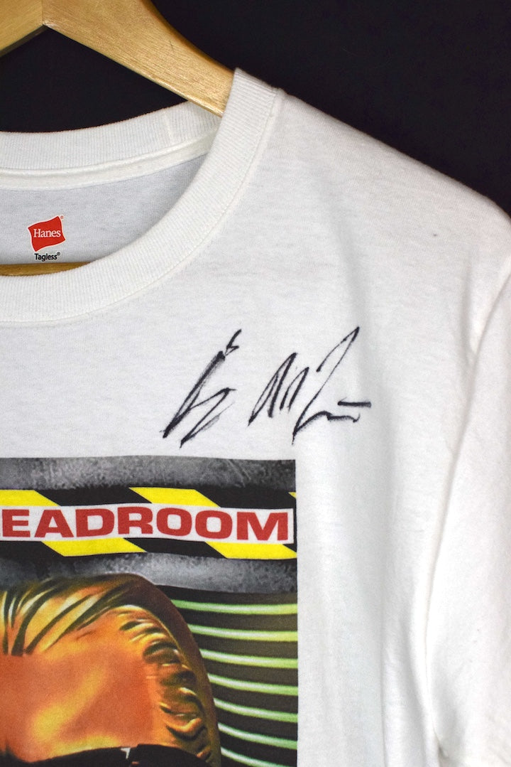 George RR Martin Signed Max Headroom T-shirt
