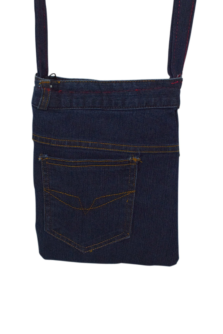 Reworked Denim Sling Bag