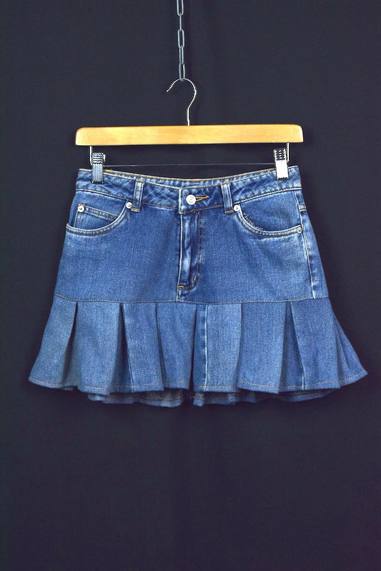 Denim Mini Skirt