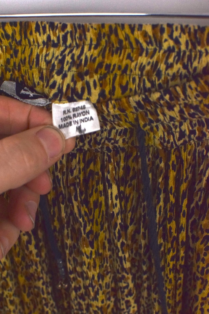 Cheetah Print Skirt