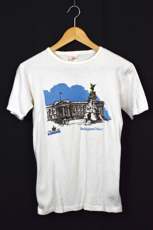 80s/90s London Buckingham Palace Print T-shirt