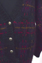 Load image into Gallery viewer, Checkered Knitted Cardigan
