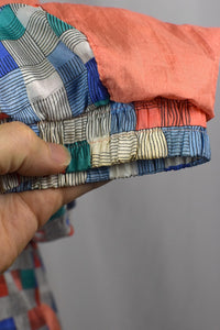 Square Print Spray Jacket