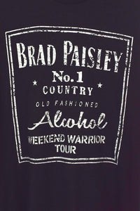 2017/2018 Brad Paisley Weekend Warrior Tour T-shirt