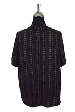 Load image into Gallery viewer, Black Striped Shirt
