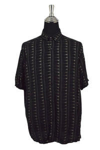 Black Striped Shirt