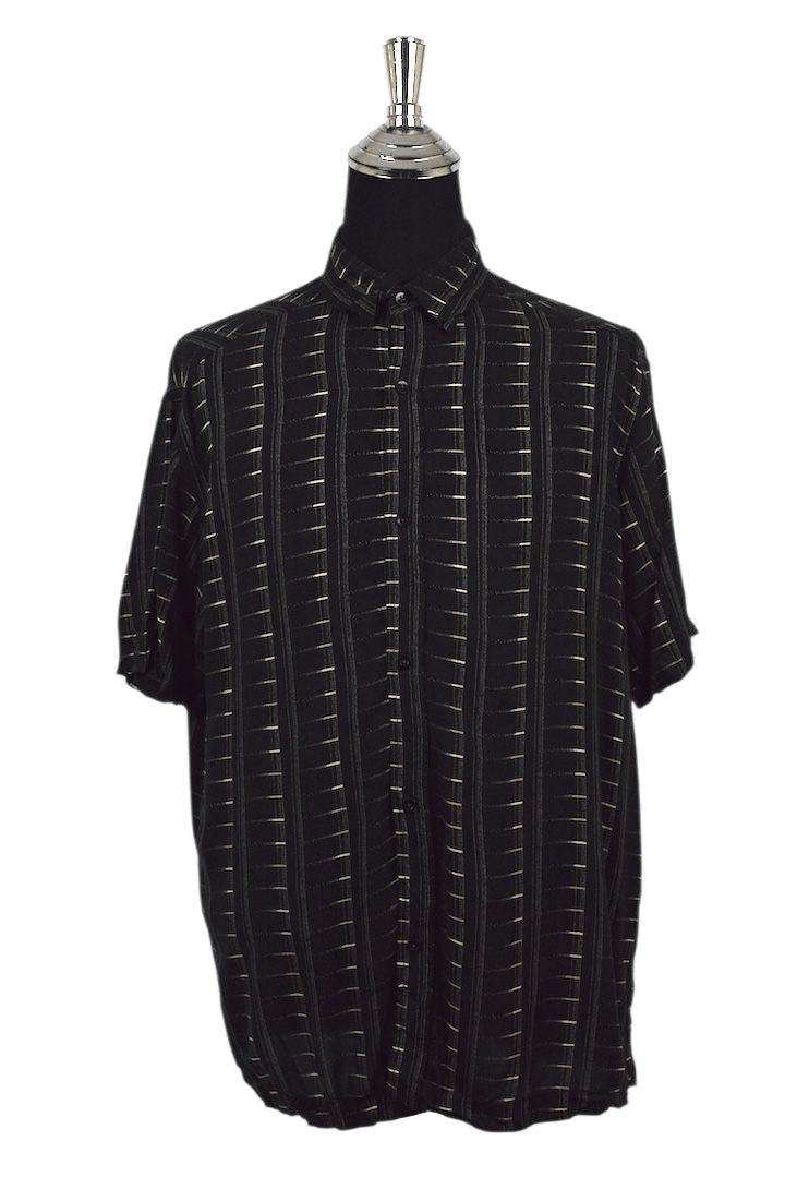 Black Striped Shirt