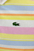 Load image into Gallery viewer, Striped Lacoste Brand Polo Top
