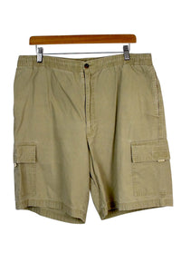 Beige Cargo Shorts
