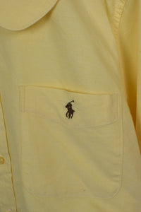 Reworked Cropped Ralph Lauren Brand Top