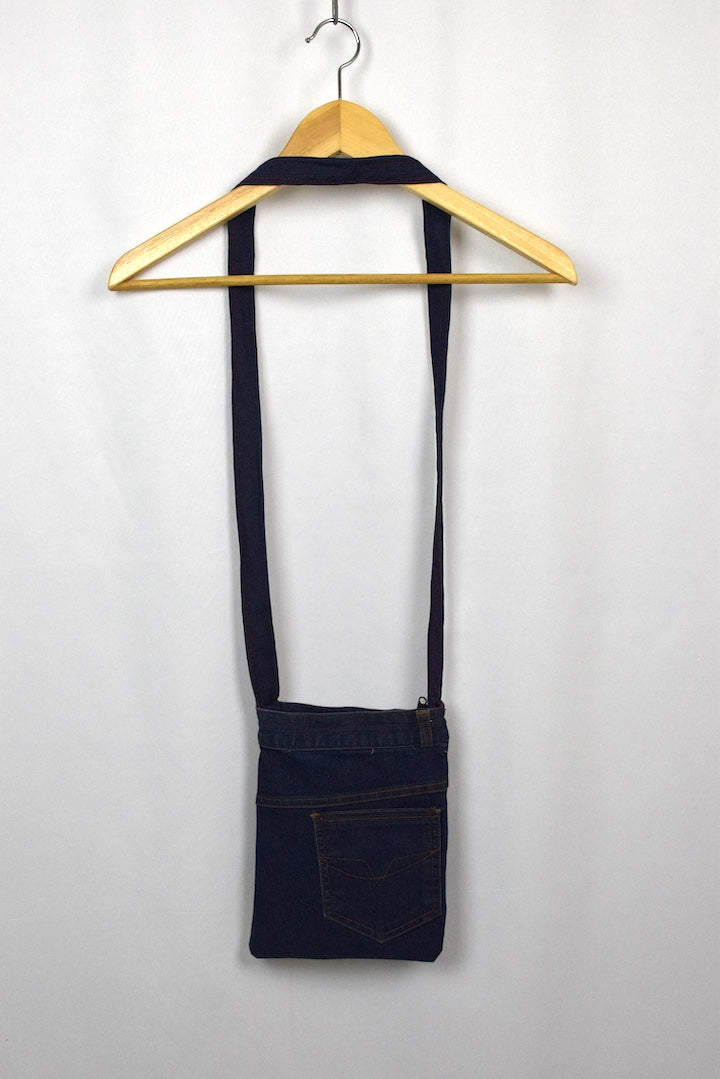 Reworked Denim Sling Bag