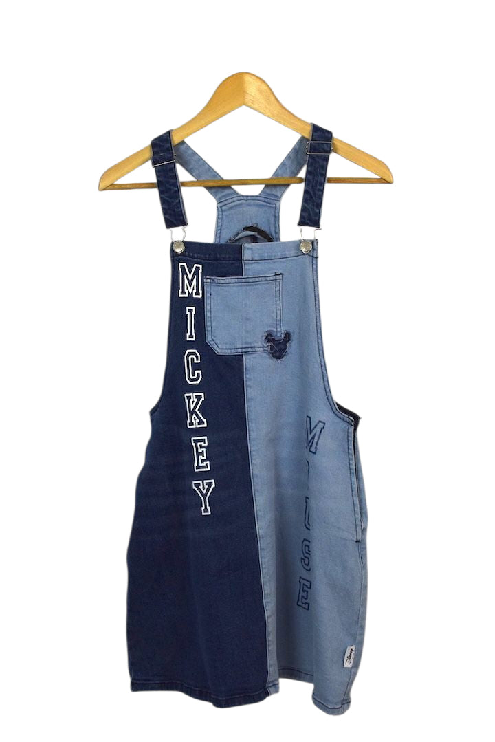 Mickey Mouse Denim Overall Dress