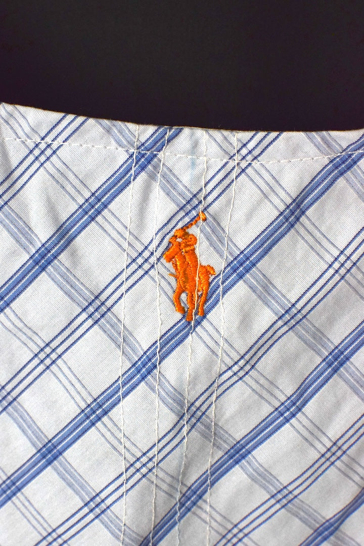 Reworked Ralph Lauren Brand Corset Style Top