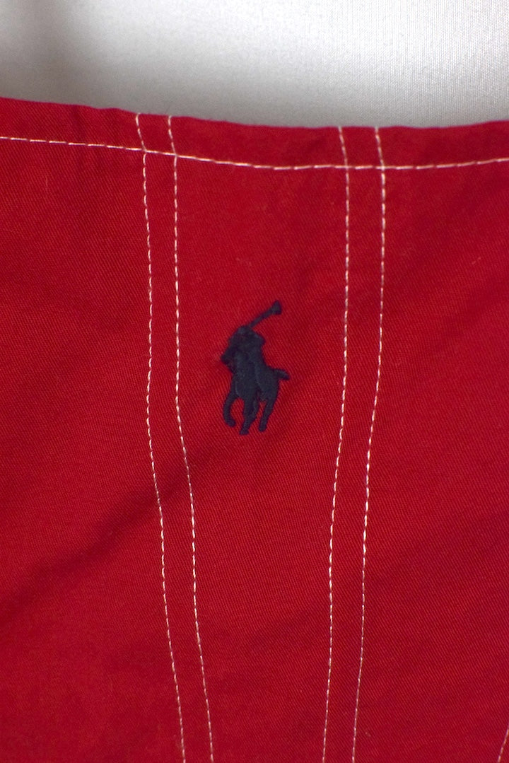 Reworked Ralph Lauren Brand Corset Style Top