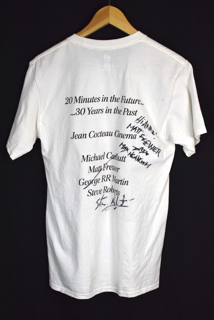 George RR Martin Signed Max Headroom T-shirt