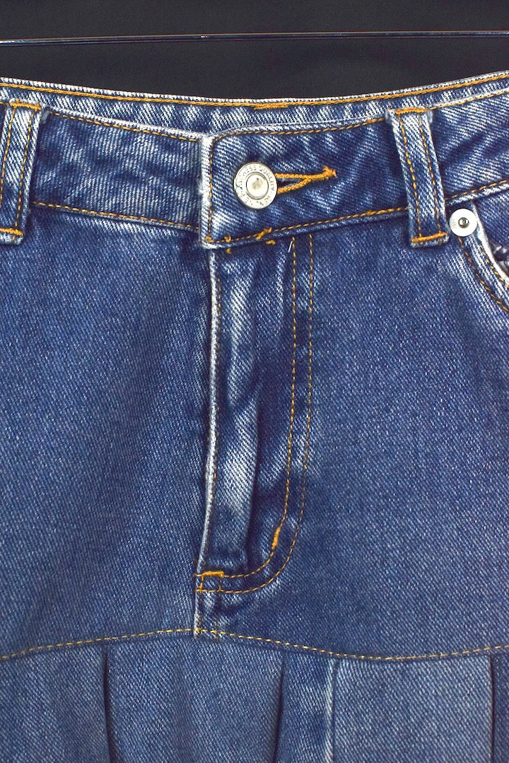 Denim Mini Skirt