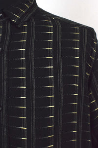 Black Striped Shirt