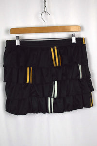 Reworked Adidas Brand Tiered Skirt