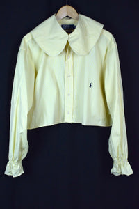 Reworked Cropped Ralph Lauren Brand Top