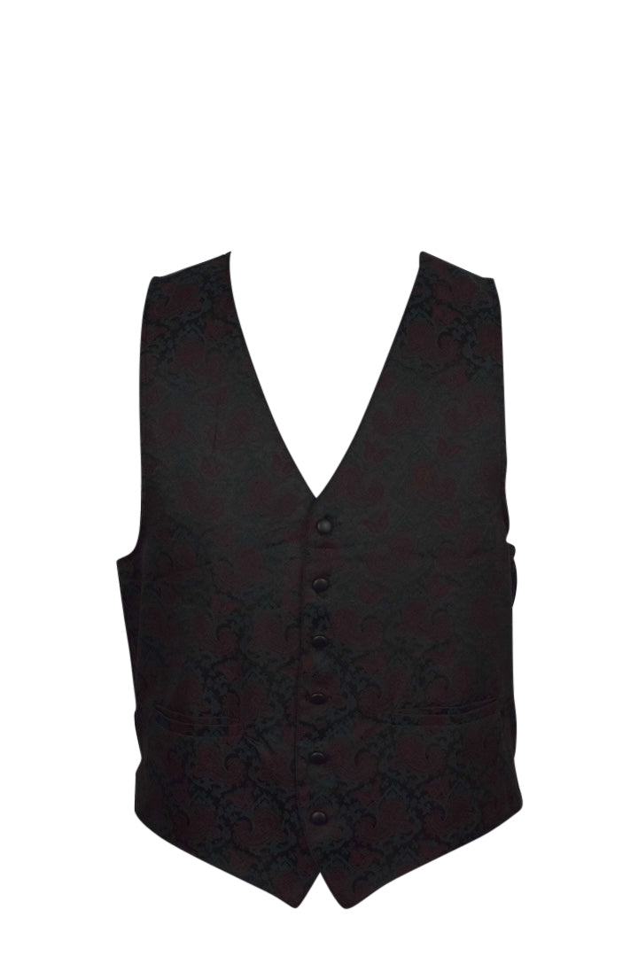 Paisley Print Waistcoat
