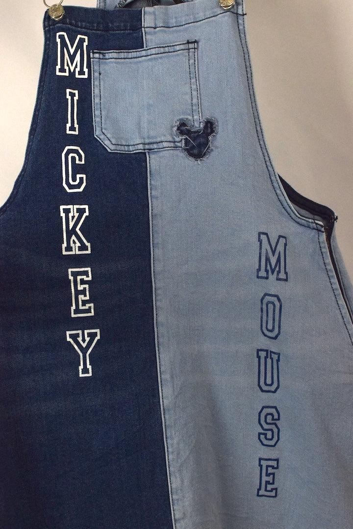 Mickey Mouse Denim Overall Dress