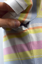 Load image into Gallery viewer, Striped Lacoste Brand Polo Top
