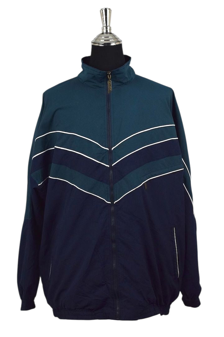 Green and Blue Spray Jacket