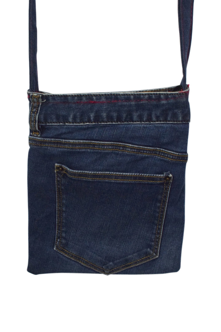 Reworked Denim Sling Bag