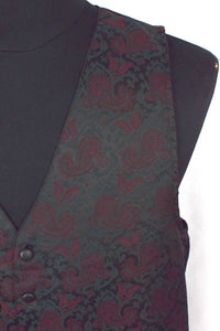 Paisley Print Waistcoat