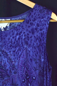 Paisley Print Dress