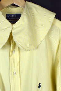 Reworked Cropped Ralph Lauren Brand Top