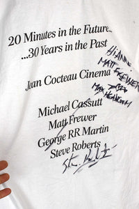 George RR Martin Signed Max Headroom T-shirt
