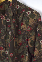 Load image into Gallery viewer, Reworked Elephant Print Blouse
