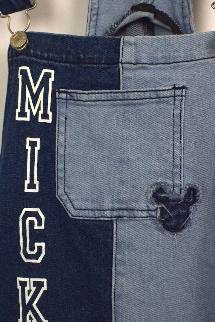Mickey Mouse Denim Overall Dress
