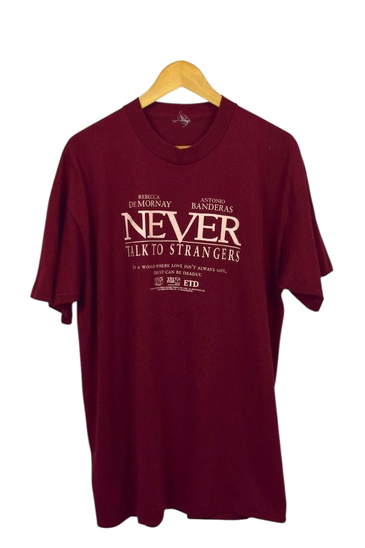 1995 Never Talk To Strangers Movie T-shirt