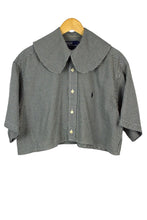 Load image into Gallery viewer, Reworked Ralph Lauren Brand Crop Top
