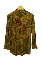 Load image into Gallery viewer, Equestrian Print Blouse
