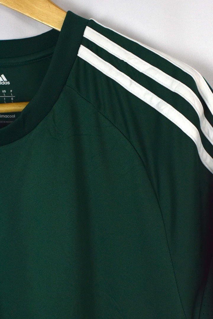 Green Adidas Brand T-shirt