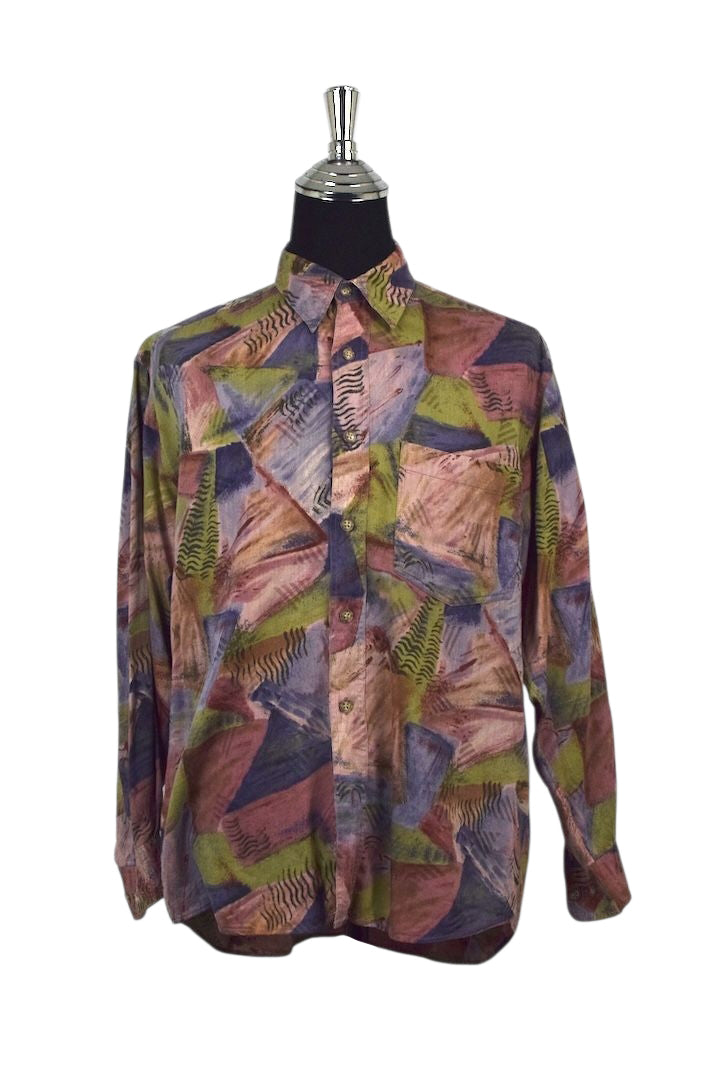 Abstract Print Shirt