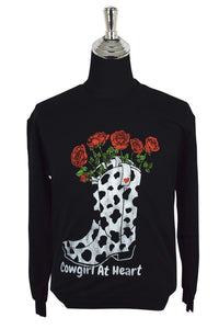 Cowgirl At Heart Sweatshirt