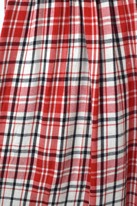 Reworked Checkered Skirt