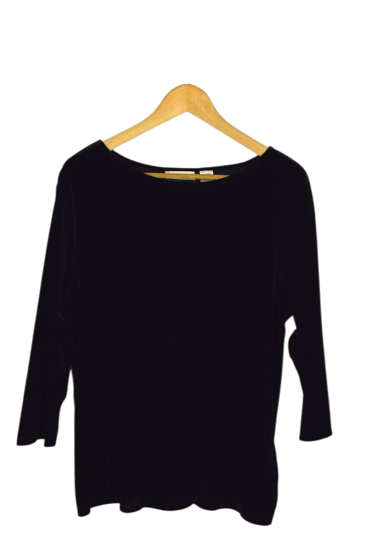 Black Velvet Top