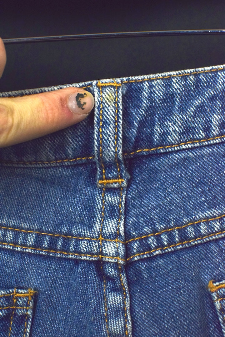 Denim Mini Skirt