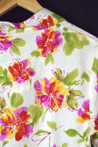Watercolour Floral Print Shirt