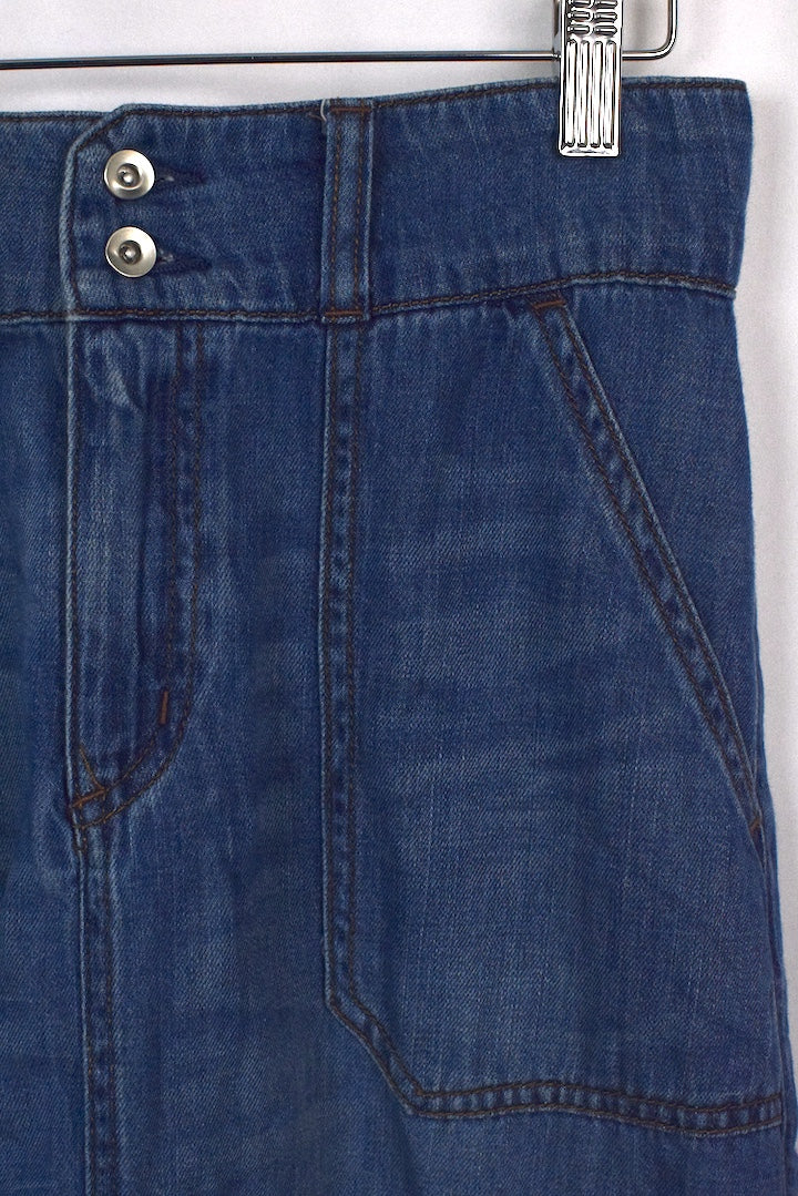 Reworked Denim Skirt