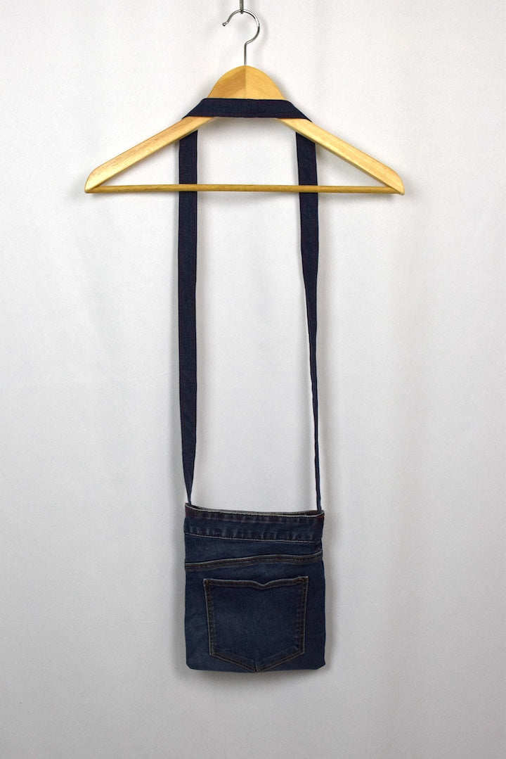 Reworked Denim Sling Bag