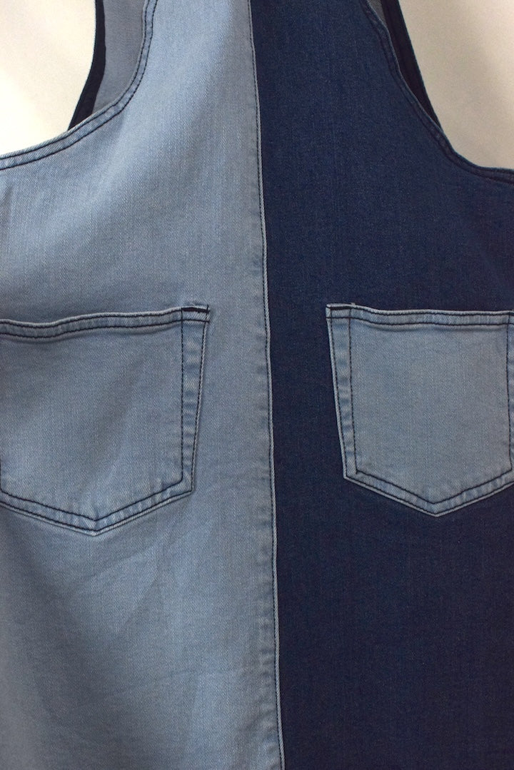 Mickey Mouse Denim Overall Dress
