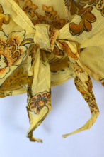 Load image into Gallery viewer, Reworked Floral Print Tie Up Top
